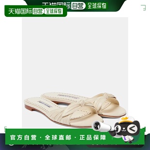 香港直邮MANOLO 女士 BLAHNIK 伯拉尼克 Lolloflat 莫罗 1h可退