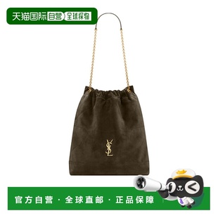 8283501U8P7斜挎包 大号抽绳链带单肩包 香港直邮Saint Laurent