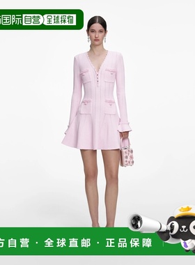 1h可退 香港直邮Self-Portrait 女士 针织迷你连衣裙 RS26163SPPI