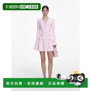 1h可退 香港直邮Self-Portrait 女士 针织迷你连衣裙 RS26163SPPI