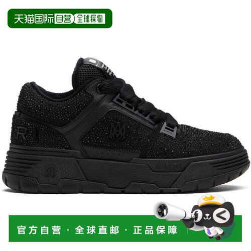 1h可退 香港直邮AMIRI 男士 黑色 Crystal MA-1 运动鞋 AMFOSR115