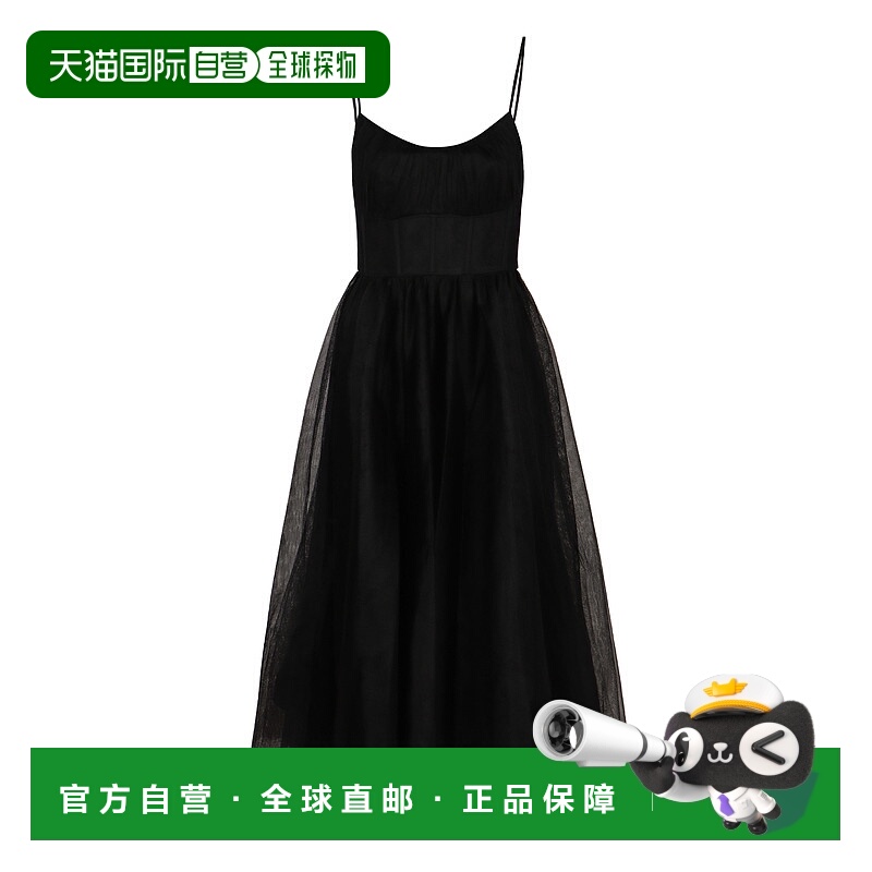 1h可退 香港直邮ZIMMERMANN 女士 吊带连衣裙 2420DR25R black黑
