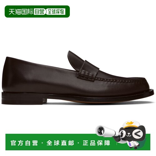 香港直邮The Row 女士 棕色 Novus 乐福鞋 F1553L【付后1h可退】