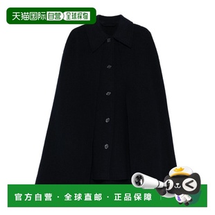 1h可退 香港直邮toteme 女士 海军蓝斗篷大衣 261WRO0265FB0549