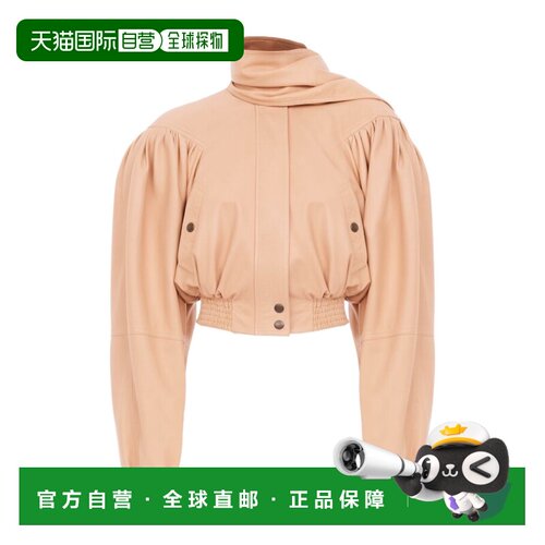 Chloe 皮革短款围巾夹克 CH26UCV33201外套 【付后1h可退】