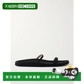 绒面革凉拖 1h可退 F1623SN65BLACK 女士 Hugh 香港直邮The Row