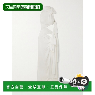 香港直邮alaia/tie-detailed女士礼服连衣裙长裙 【付后1h可退】