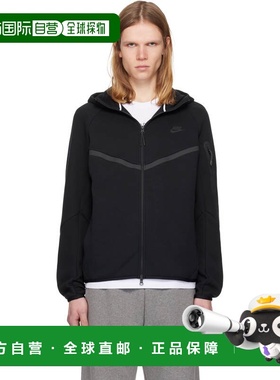 香港直邮Nike 耐克 男士 黑色 Tech Fleece Windrunner Full-Zip
