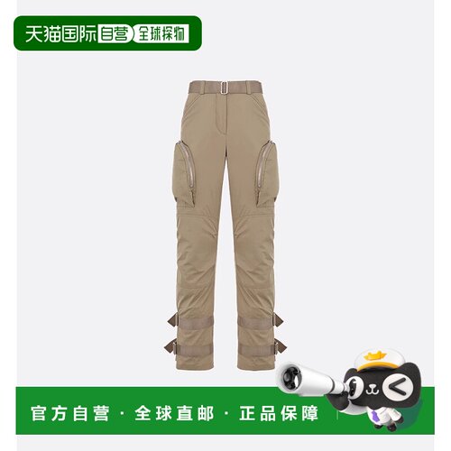1h可退 香港直邮DIOR 迪奥 女士 工装裤 527P28A3332 white白色
