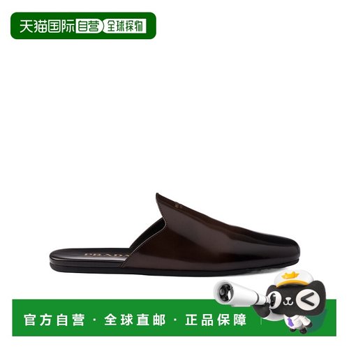 香港直邮Prada 圆头穆勒鞋 1S008OX6OFD005普拉达