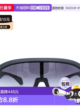 1h可退 香港直邮Moncler 盟可睐 女士 黑色对比色椭圆形太阳眼镜