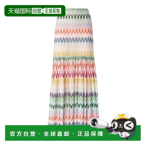 1h可退 香港直邮MISSONI 米索尼 女士 长款半身裙 29DS26SH1KBR01