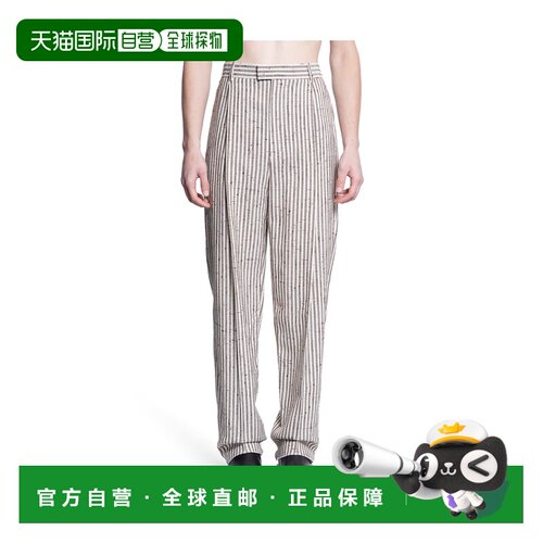 香港直邮Bottega Veneta 腰带环 休闲裤阔腿裤749976V4YK0