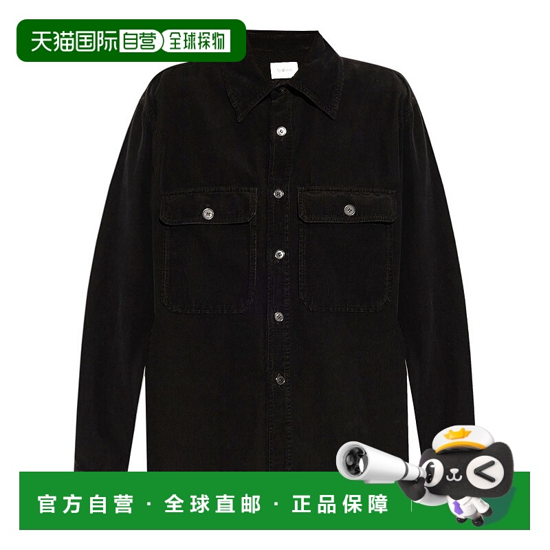 1h可退 香港直邮Saint Laurent 圣罗兰 男士 灯芯绒衬衫外套 7955