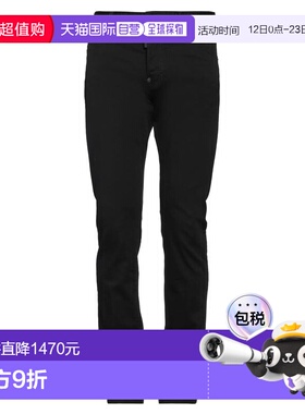 1h可退 香港直邮Dsquared2 二次方 男士 牛仔长裤 black黑色 舒适
