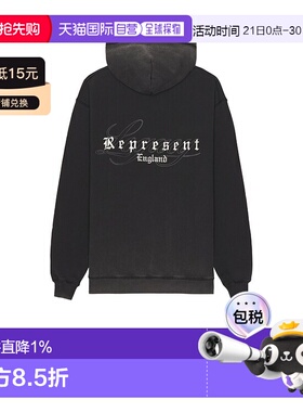 1h可退 香港直邮Represent 男士 Legacy Overprint 连帽衫 MLM100