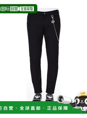 香港直邮Emporio Armani 褪色效果修身牛仔裤 3H1J101D9YZ阿玛尼