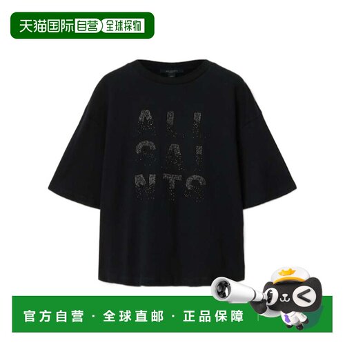 1h可退 香港直邮ALL SAINTS 女士T恤 W151JEBLACK SS2026 黑色 St