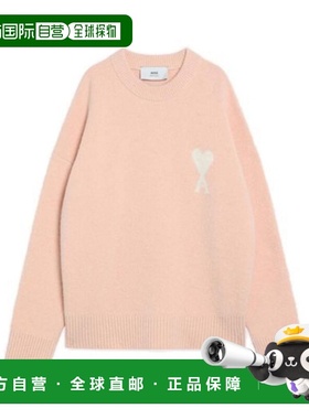 香港直邮Ami Paris 长袖针织衫 UKS836UKN0135.