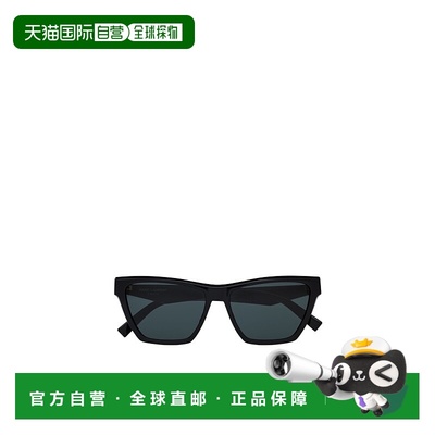 香港直邮Saint Laurent 矩形猫眼太阳镜 690920Y9956新款