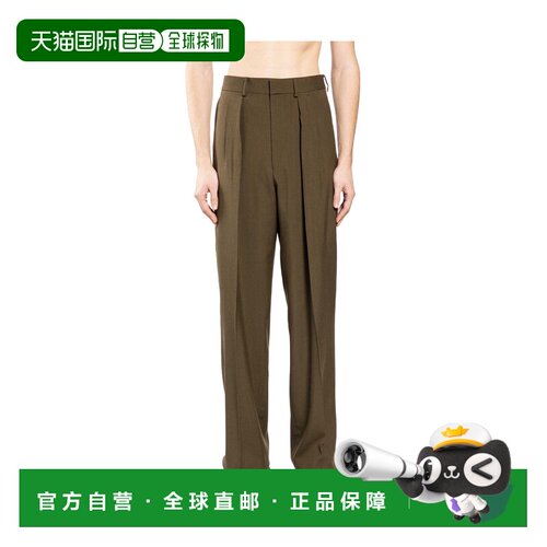 Tom Ford 腰带环休闲裤 PLMD01WHS23直筒裤
