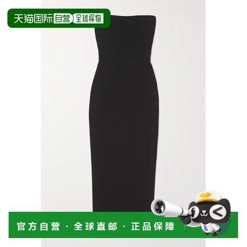 1h可退 香港直邮ALEX PERRY 女士 Callan 抹胸绉纱中长连衣裙 D07