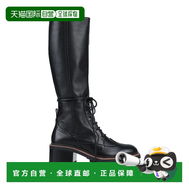 1h可退 香港直邮Chloe 蔻依 女士 靴子 black黑色 舒适时尚