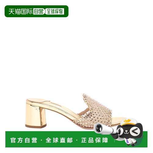 香港直邮LE SILLA 女士凉鞋 1303B050PLATINO CO 金色 Sandals