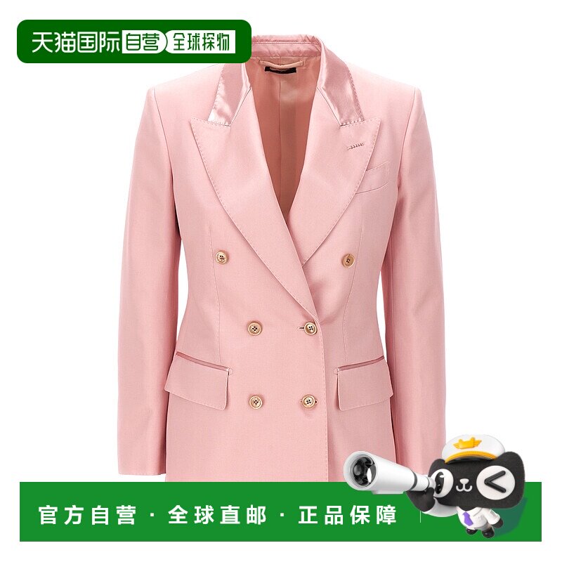 香港直邮Tom Ford 翻领长袖西装外套 GI2971FAX1189DP711