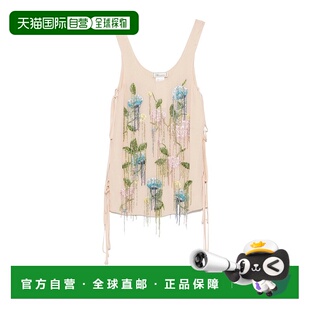 香港直邮Blumarine 2C371A百搭舒适减龄流行穿搭高级感 圆领背心