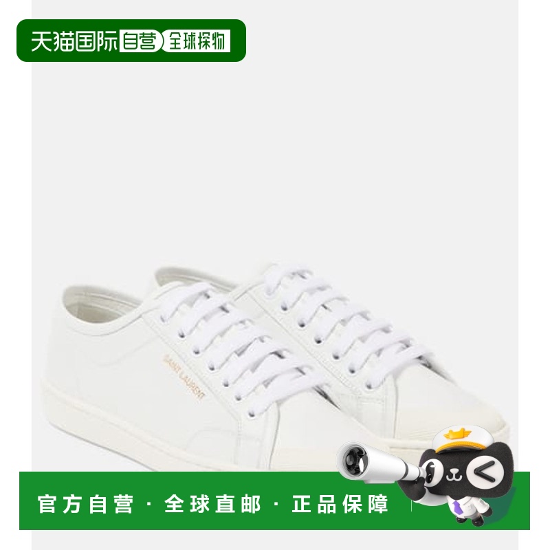 1h可退 香港直邮Saint Laurent 圣罗兰 女士 Gym 皮质运动鞋