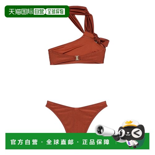 香港直邮ZIMMERMANN 女士泳装 SS2026 5511WRS261TER棕色泳衣