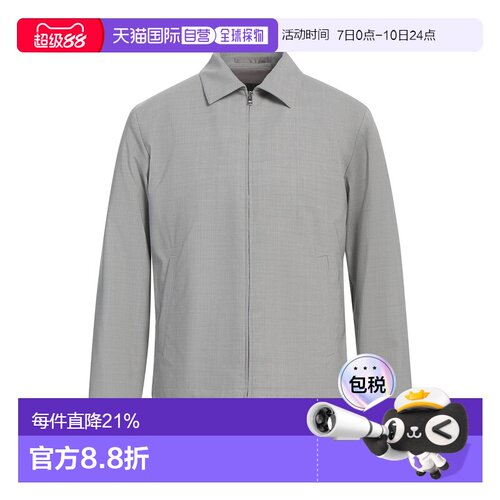 1h可退 香港直邮THEORY 希尔瑞 男士 夹克 grey灰色 舒适时尚