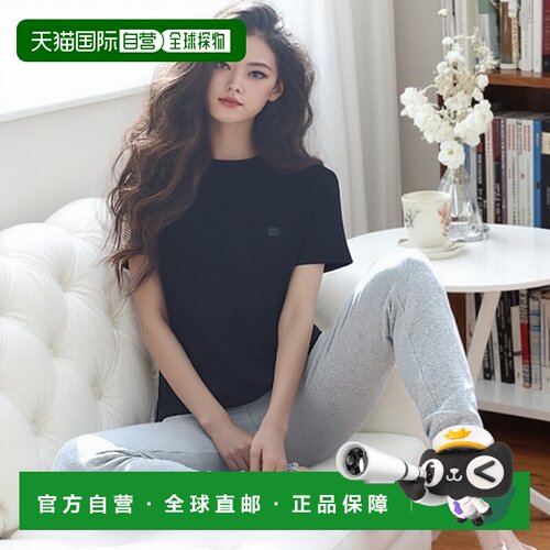 香港直邮Acne Studios圆领短袖T恤CL0309宽松简约百搭舒适新款