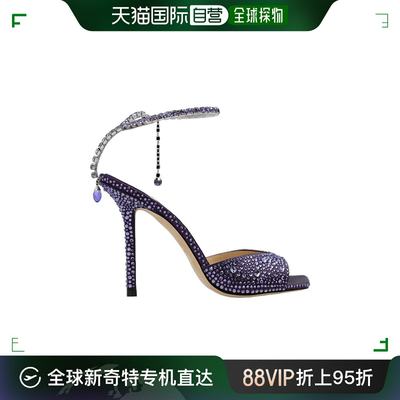 香港直邮JIMMY CHOO 23FW 方头高跟凉鞋 Women