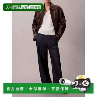 1h可退 香港直邮Calvin Klein 卡尔文 克莱恩 女士 高牛仔裤子 LV