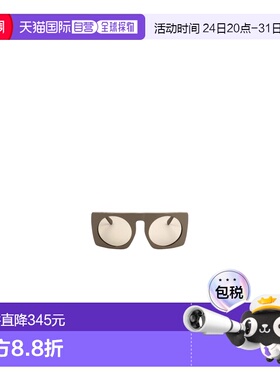 1h可退 香港直邮Stella McCartney 圆形太阳镜 SC40017I配饰