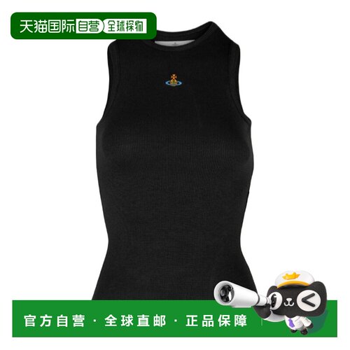 1h可退 Vivienne Westwood 罗纹针织背心 3G01003ZJ00BO