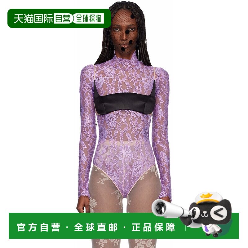 1h可退 香港直邮valentino 华伦天奴 女士 黑色 Duchesse Bra 上