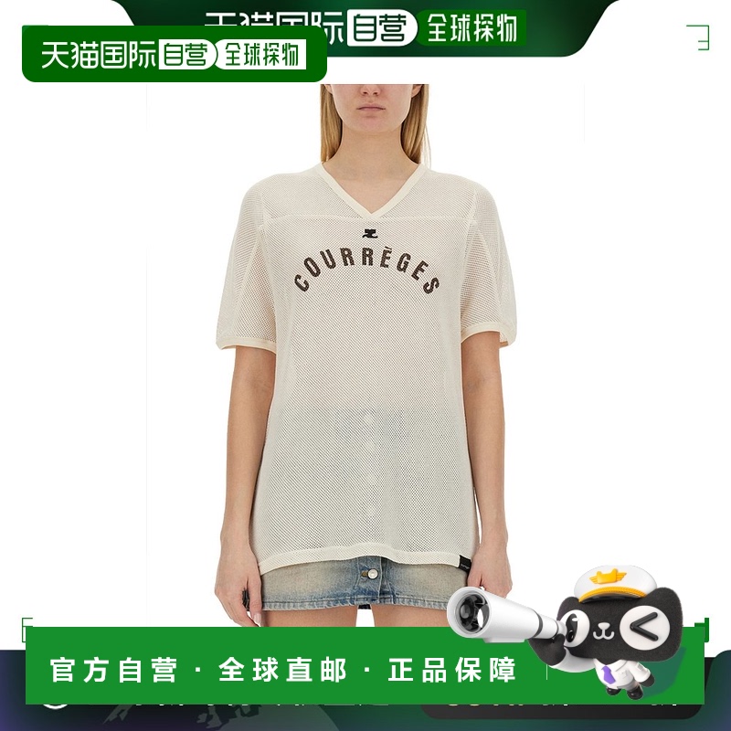 欧洲直邮COURREGES 男士T恤124JTS113JS00941003短袖男装