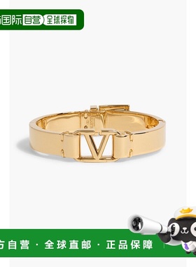 香港直邮valentino 华伦天奴 女士 VLOGO 镀金手链 W2J0R22METCS4