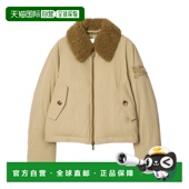 羊毛领华达呢夹克 1h可退 香港直邮Burberry 81137201