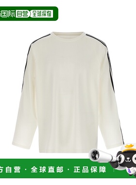 1h可退 香港直邮Y-3 男士 ' 3-Stripes' 长袖T恤 JZ0635 white白