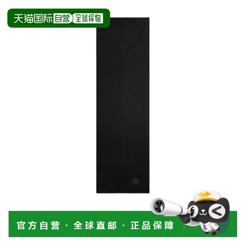 Moncler Logo 罗纹针织围巾 L20913C00017M1131 【付后1h可退】