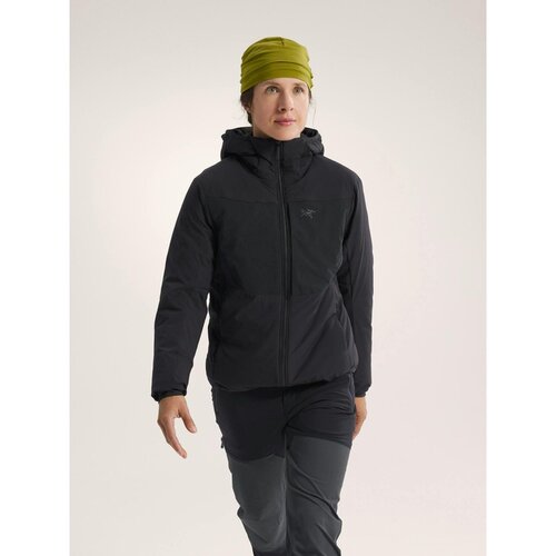 自营1h可退 欧洲直邮Arcteryx始祖鸟 Proton女士黑色尼龙保暖连帽