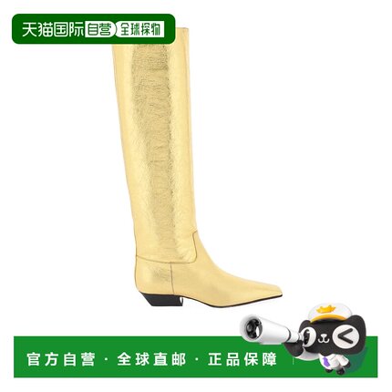 香港直邮Khaite 方头长筒靴 F1071772L772