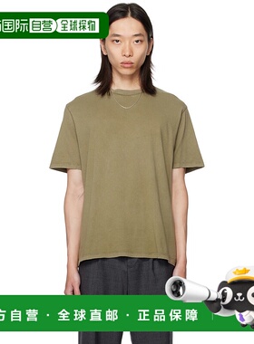 香港直邮Our Legacy 男士 卡其色 Box T 恤 M2256BC