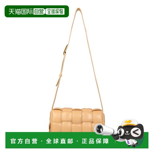 香港直邮Bottega Veneta 葆蝶家 女士 PADDED CASSETTE加衬斜挎包