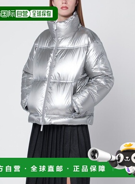 1h可退 香港直邮HERNO LAMINAR 女士 LAMINAR SHIELD 金属感钛色