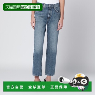 1h可退 香港直邮AGOLDE 女士 Valen 蓝色牛仔裤(Surround) A195B1